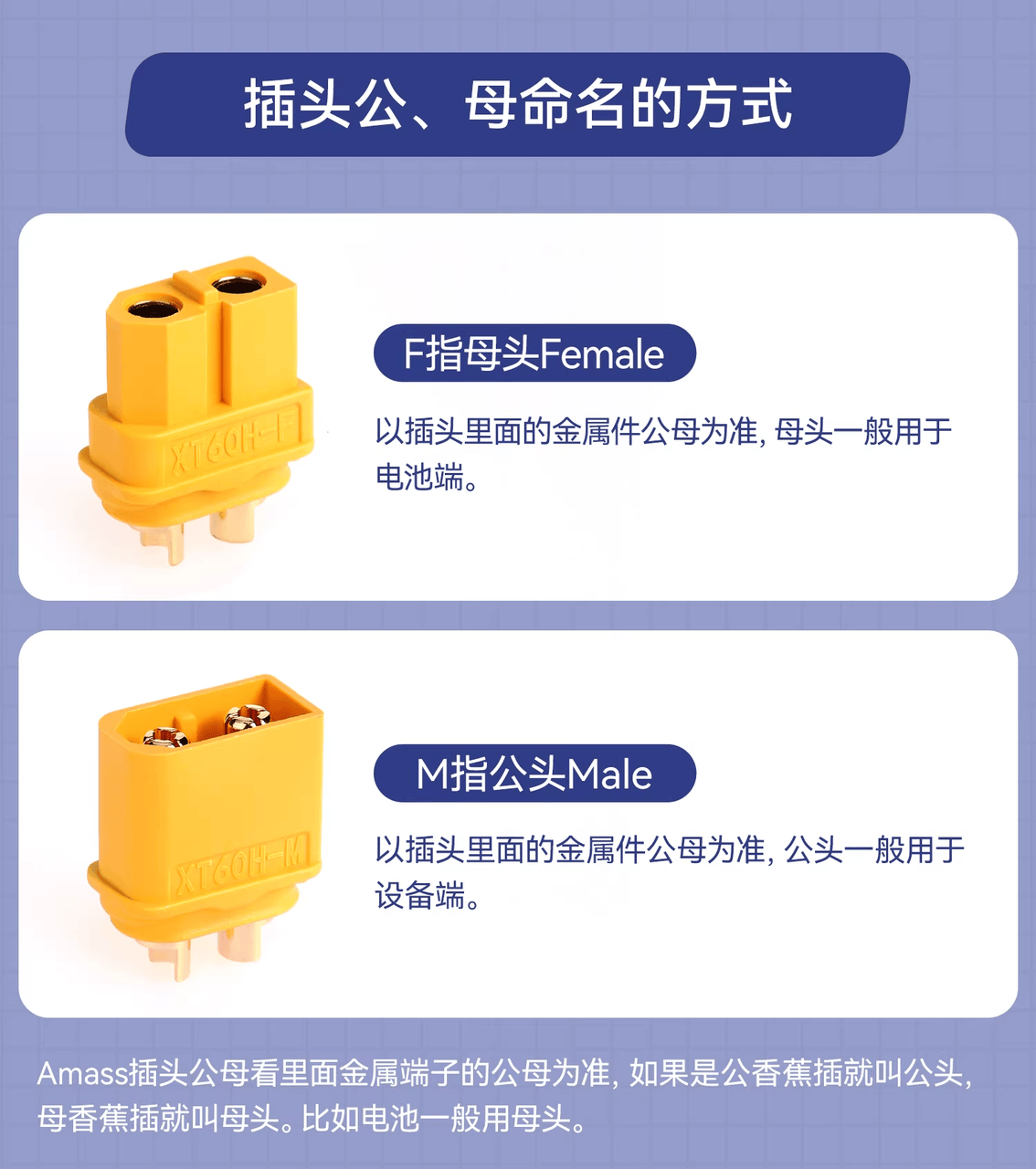 XT30与XT60转接线